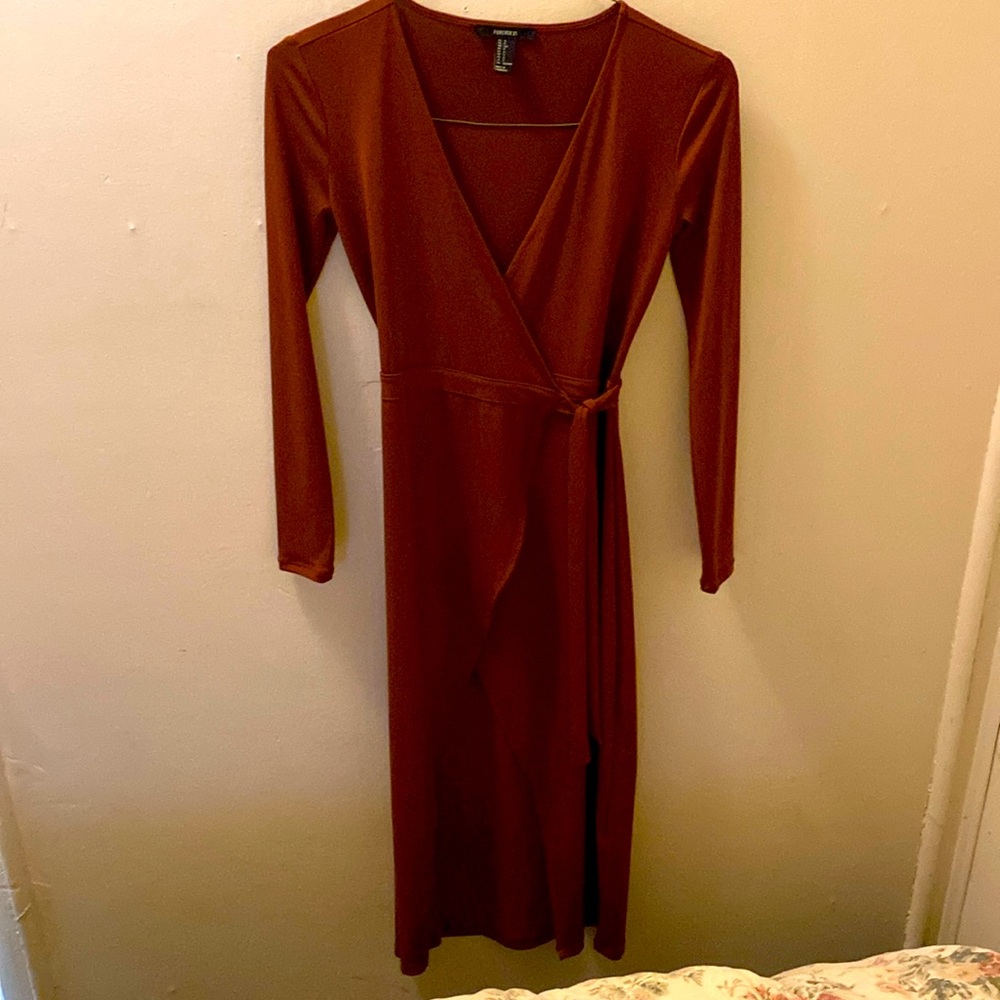 Forever 21 wrap dress small